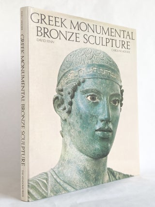 Item #10106 Greek Monumental Bronze Sculpture [- Author's Copy. Caroline David Finn HOUSER,...