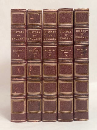 The History of England: From The Accession of James II. COMPLETE in Five Volumes