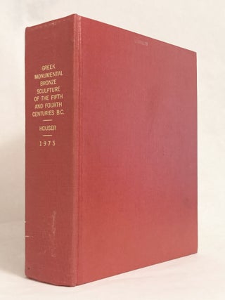 Item #10299 Greek Monumental Bronze Sculpture Of the Fifth and Fourth Centuries B.C. [original...