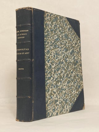 Item #10340 Greek, Etruscan, and Roman Bronzes. Gisela M. A. RICHTER