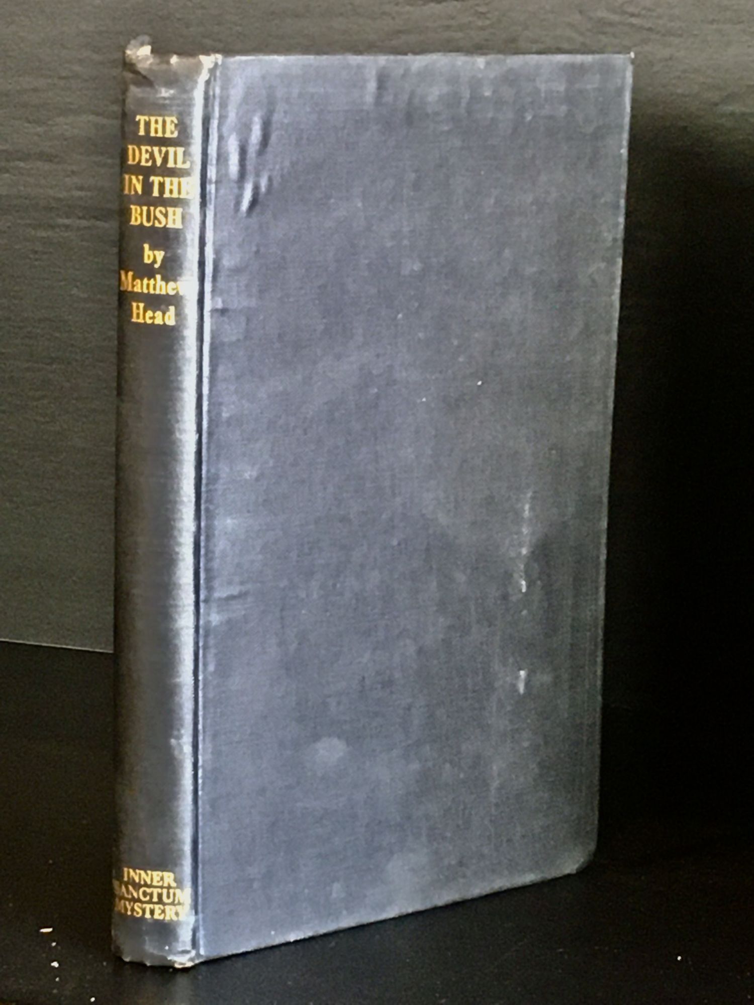 The Devil in the Bush - INSCRIBED Copy | Matthew HEAD, John Canaday ...