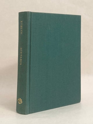 Item #10714 Acetaria A Discourse of Sallets. John EVELYN