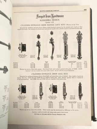 Seattle Hardware Company Seattle, USA Importers Exporters Wholesalers General Catalog No 10