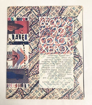 Item #10735 XX 6500 x 20 Color Xerox. Ries NIEMI, David Berger, Gary Reel, curator