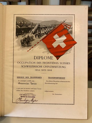 With a 1916 Driver's License: Album du Service Des Transports Etapes--Chemins De Fer Postes--Automobiles / Album of the Department of Transport -- Stages Railroads Automobiles1916