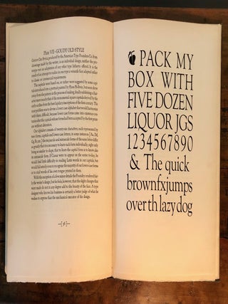 Elements of Lettering {with XIII Full-Page Pates and Scarce Dust Jacket}