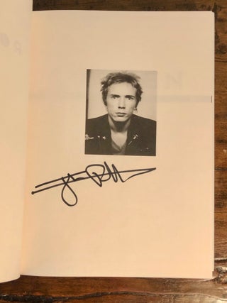 Rotten: No Irish, No Blacks, No Dogs: The Authorized Autobiography Johnny Rotten of the Sex Pistols - SIGNED Copy