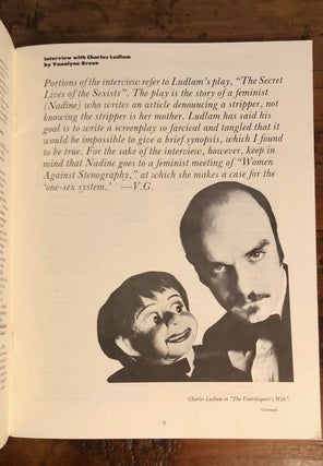 The Flue, Volume 2, Number 3: Sex, Performance, and the 80's / L.A. London Catalog. DOUBLE ISSUE
