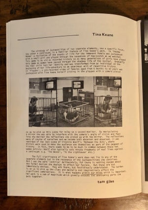 The Flue, Volume 2, Number 3: Sex, Performance, and the 80's / L.A. London Catalog. DOUBLE ISSUE