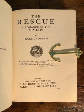 The Rescue A Romance of the Shadows