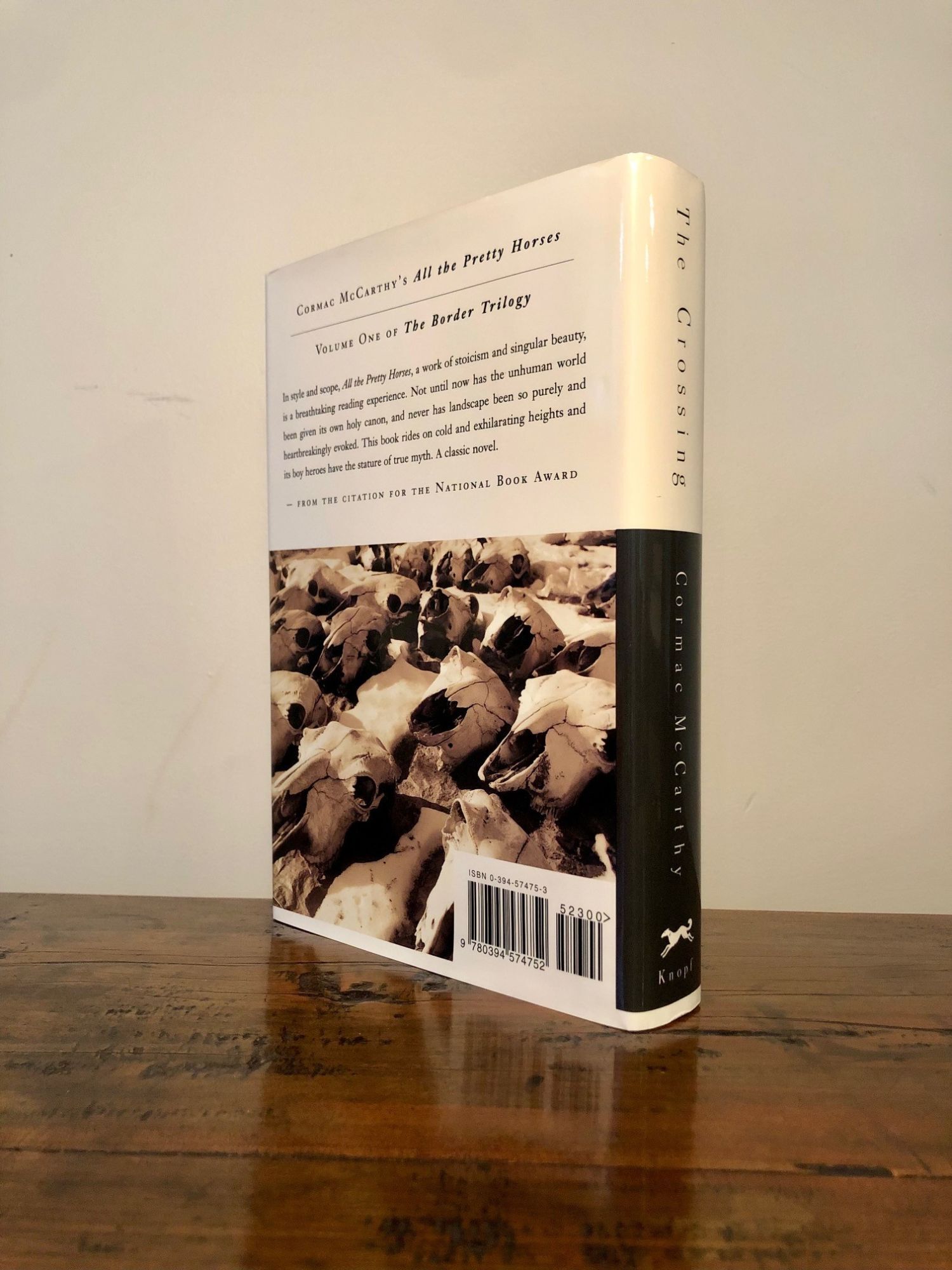 The Crossing by Cormac Mccarthy, First Edition, Signed