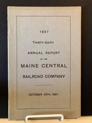 Item #1108 Annual Report of the Directors of the Maine Central Railroad Company to the...