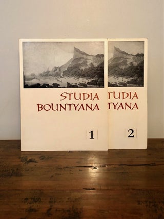 Item #11218 Studia Bountyana: Vols. 1 + 2. H M. S. BOUNTY, Rolf Du Rietz