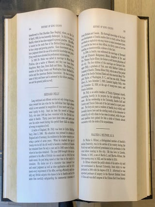 History of King County Washington - Thos. Pelly's Set, Complete in Three Volumes