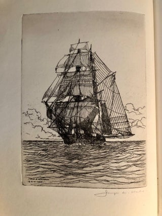 The History of American Sailing Ships - With SIGNED George Wales Frontispiece
