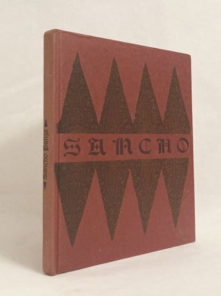 Item #11380 Sancho Panza A Grove Play. Alexander T. CASE