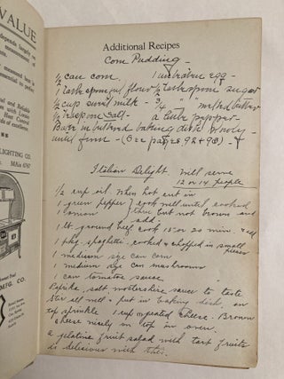 Choice Recipes by Seattle Women Compiled for the Benefit of the Seattle Fruit & Flower Mission