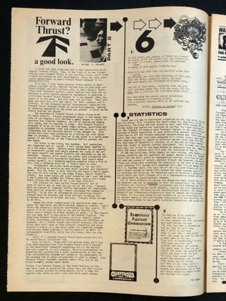 Helix Vol. II No. 10. February 1, 1968: Grateful Dead Concert Review; Forward Thrust Article; William Burroughs Ad for "Chappaqua (Underground)"