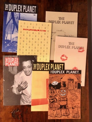 The Duplex Planet - Lot of 15 issues plus Promotional Items - INSCRIBED