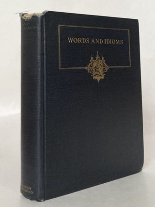 Words and Idioms Studies in the English Language