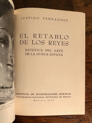 El Retablo de los Reyes: Estética del Arte de la Nueva España