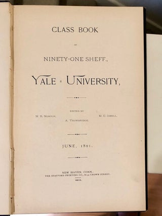 Class Book of Ninety-One Sheff. Yale University June 1891