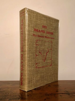1971 Brand Book of the Denver Westerners Volume 27