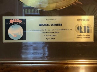 Gold Record Awarded to Rock Band Heart for Album "Magazine"