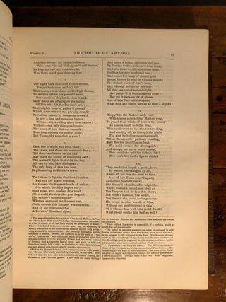 The Poetical Works of Lord Byron. Explanatory Notes and a Life of the Author by Thomas Moore.