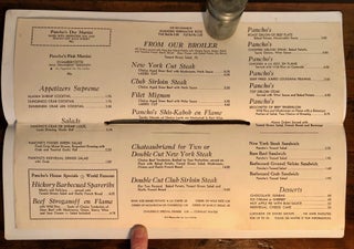 Pancho's Seattle's Original Open Charcoal Pit Broiler Menu