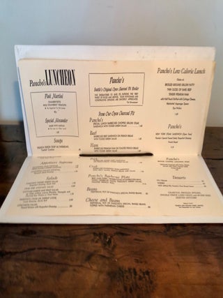 Pancho's Seattle's Original Open Charcoal Pit Broiler Menu