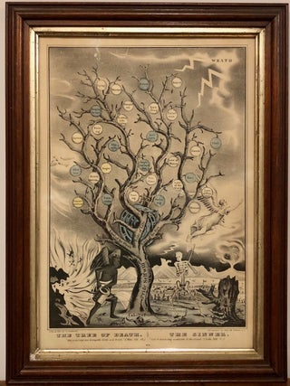 Item #11888 The Tree of Death. The Sinner. CURRIER, Nathaniel