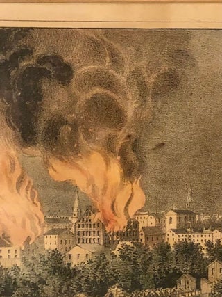 The Fall of Richmond, VA, on the Night of April 2nd, 1865.