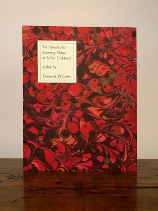 Item #11940 The Remarkable Rooming-House of Mme. Le Monde. Tennessee WILLIAMS