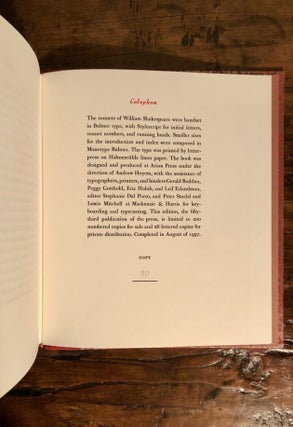 Shakespeare's Sonnets