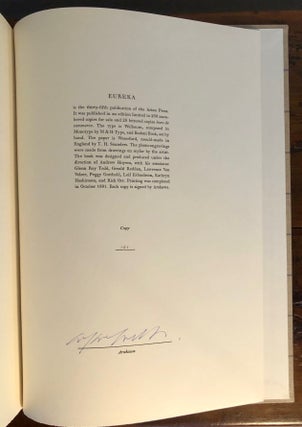 Eureka An Essay on the Material and Spiritual Universe