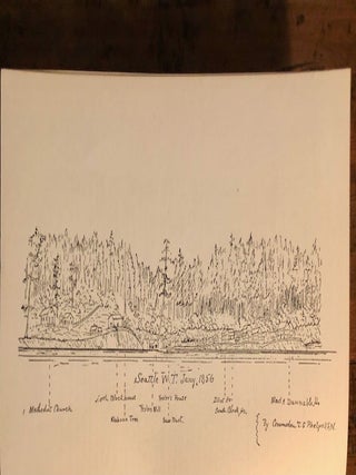 The Indian Attack on Seattle January 26, 1856; As Described by the Eye Witness Lieut. Thomas Stowell Phelps Who "Took a Prominent Part in the Sanguinary Battle of Seattle" - INSCRIBED Copy