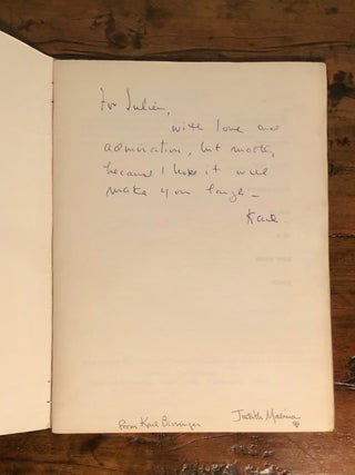 Taylor Mead: Excerpts from the Anonymous Diary of a New York Youth