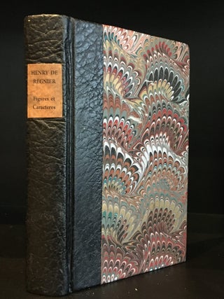Figures et Caract&egrave;res - Presentation Copy INSCRIBED to Thad&eacute;e Natanson