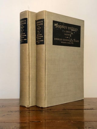 Item #12175 Bering's Voyages: An Account of the Efforts of the Russians to Determine the Relation...