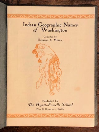 Indian Geographic Names of Washington