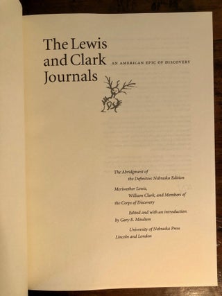 The Lewis and Clark Journals: An American Epic of Discovery