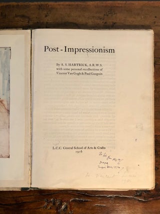 Post-Impressionism, with Some Personal Recollections of Vincent Van Gogh & Paul Gauguin