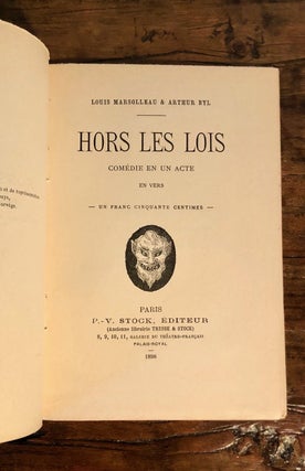 Hors les Lois. Comédie en un acte en vers