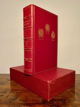 Item #12373 A King's Story Memoirs of the Duke of Windsor. Duke of Windsor H R. H Edward