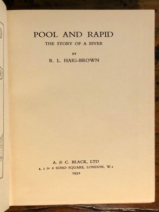 Pool and Rapid The Story of a River - WITH Scarce Dust Jacket