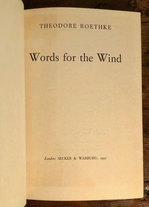 Words for the Wind