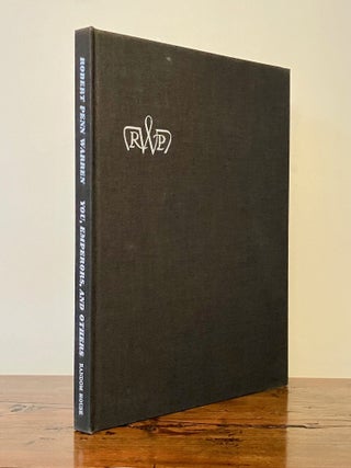 You, Emperors, And Others - Poems 1957-1960 SIGNED Copy