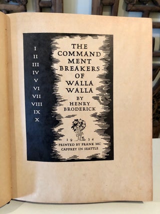 The Commandment Breakers of Walla Walla - SIGNED copy