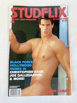 Item #12568 Studflix The Gay Video Magazine October 1988. John W. ROWBERRY